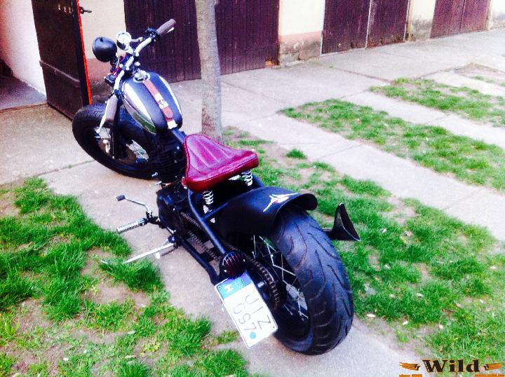 Honda xl 500 hardtail