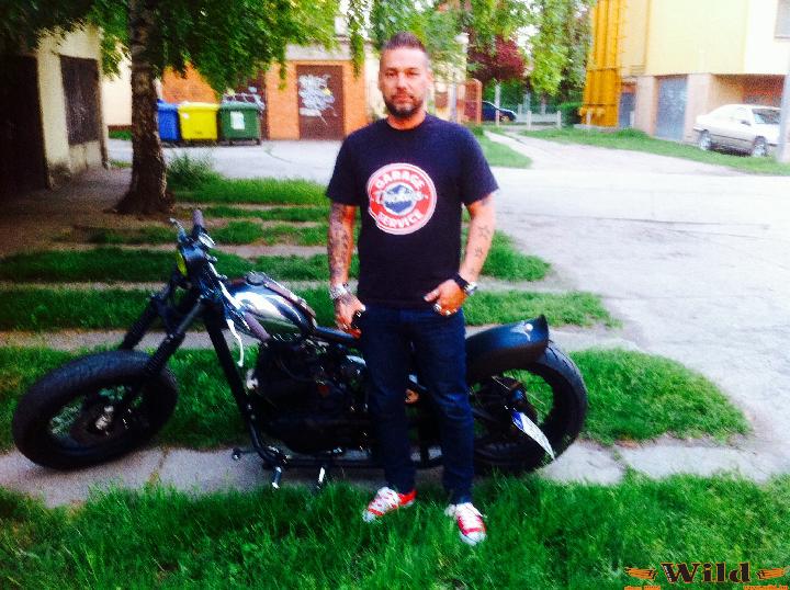 Xl500r hardtail.(és építője)