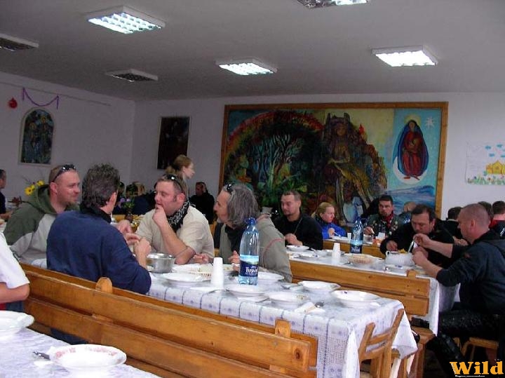 2006.szeptember 23., Déva
Közös ebéd
