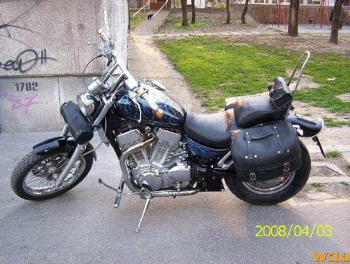 Motorom,az építés kezdete. Suzuki Intruder VS 1400 GLP