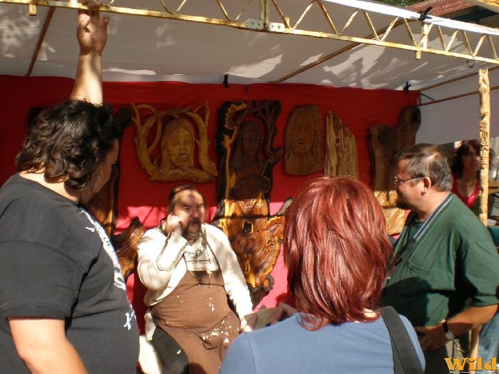 A fafaragó mesterrel
